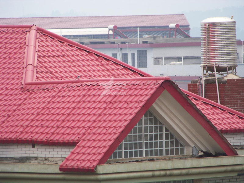 新型屋面建材廈門合成樹脂瓦，傳統建筑用瓦的傳承替代建筑材料